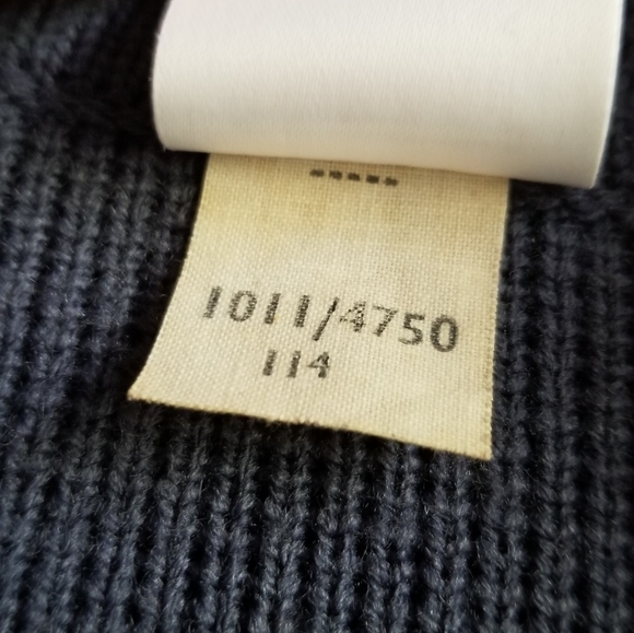 80s Vintage ST. MICHAEL Suede Accent Zip-up Cardigan Sweater Size 42 / XL - Picture 8 of 15